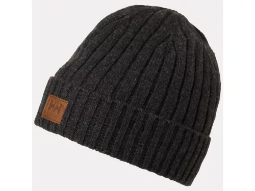 HELLY HANSEN KENSINGTON unisex gyapjú sapka sötétszürke -STD