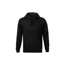 MALFINI BREAK férfi kapucnis pulóver fekete -XL
