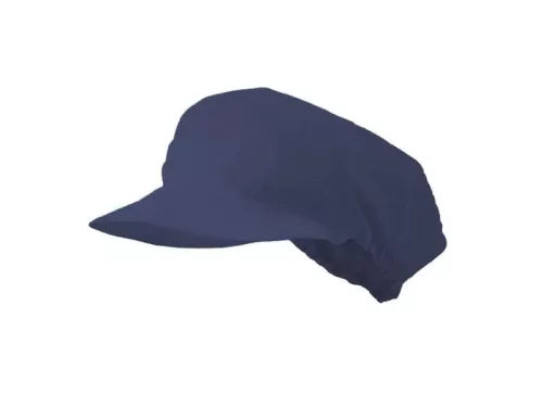 VELILLA vendéglátói siltes hálós sapka fekete -U