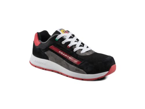 ABARTH 595 S3 HRO SRC NEGRO ROJO védőcipő fekete-piros T-36()