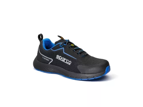 Sparco traction suzuka esd S1PS SR FO HRO munkavédelmi cipő fekete-kék -47