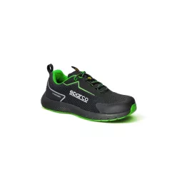   SPARCO TRACTION SANYO ESD S1PS SR FO HRO munkavédelmi cipő fekete-zöld -47()