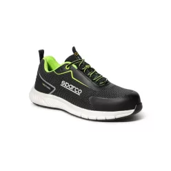  SPARCO TRACTION YUKI ESD S1PS SR FO HRO védőcipő fekete-zöld -43