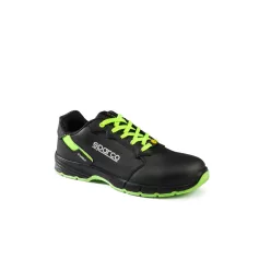 Sparco targa arturo esd S3S SR FO munkavédelmi cipő fekete-zöld -38 – munkavédelmi lábvédelem – Joszerszam.com