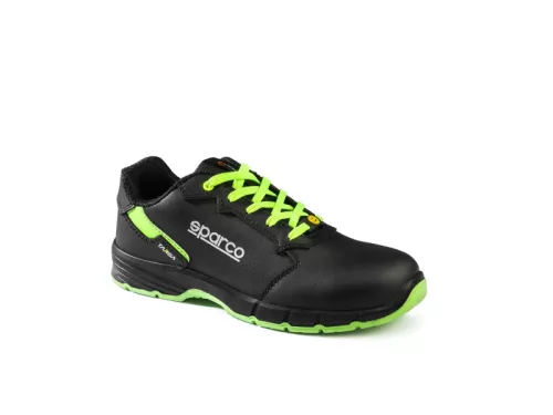 SPARCO TARGA ARTURO ESD S3S SR FO munkavédelmi cipő fekete-zöld -46()