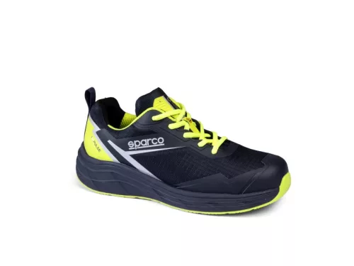 SPARCO IMPULSE GEORGE ESD S3S SR FO HRO munkavédelmi cipő fekete-sárga -44()