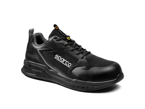 SPARCO TURBO CLAMP ESD S1PS SR FO munkavédelmi cipő fekete-sötétszürke -47