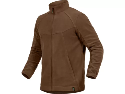 LEIB FLEX polár kabát mogyoróbarna -5XL()