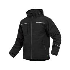 LEIB FLEX Casual téli softshell kabát fekete -XXL()