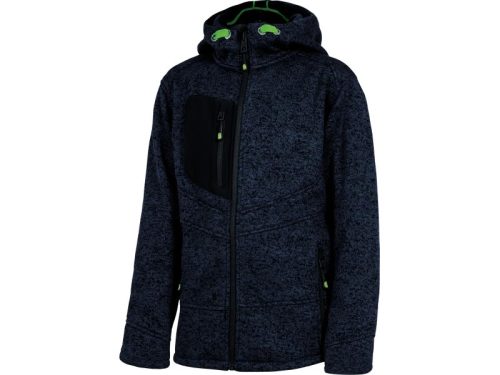 LEIB FLEX gyerek polár kapucnis pulóver tengerkék -164()