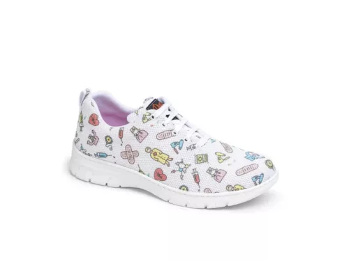 DIAN CALPE ESTAMPADO O2 SR FO unisex védőcipő mintás-fehér -42()