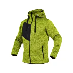 LEIB FLEX Flex polár kardigán - lime (kiwi) -XL()