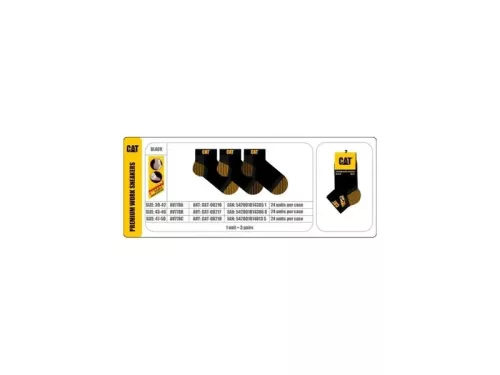 CAT DYK107 Munkazokni 3-pack 35-40()