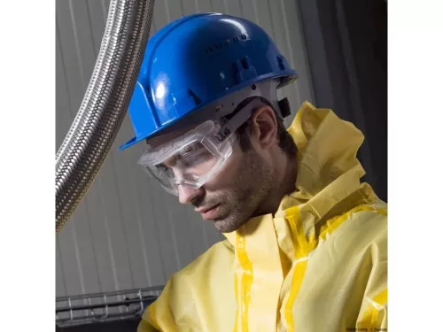 Bollé COVERALL zárt védőszemüveg víztiszta, gumipánttal, direkt szellőzés()