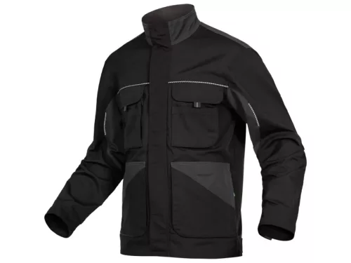 LEIB DYNAMIC munkakabát fekete-antracit -3XL()