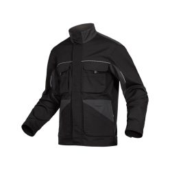 LEIB DYNAMIC munkakabát fekete-antracit -7XL()