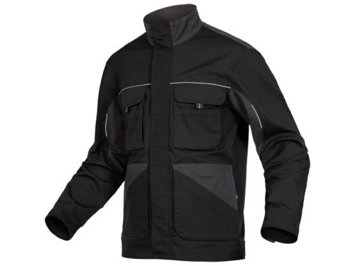 LEIB DYNAMIC munkakabát fekete-antracit -7XL()