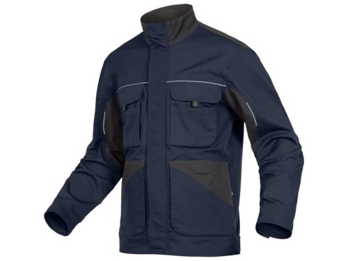 LEIB DYNAMIC munkakabát tengerkék-antracit -3XL()