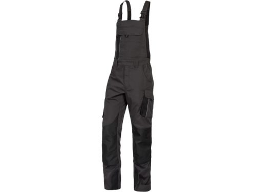 LEIB DYNAMIC kantáros munkanadrág fekete-antracit -24()