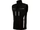 LEIB flex softshell férfi mellény fekete- s leibwächter munkavédelmi ruházat – munkaruházat
