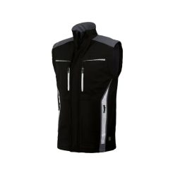 LEIB FLEX Softshell férfi mellény fekete-szürke- XL()