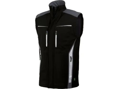 LEIB FLEX Softshell férfi mellény fekete-szürke- XXL