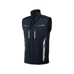 LEIB FLEX Softshell férfi mellény tengerkék-fekete- L()