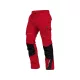 LEIB FLEX derekas munkanadrág piros-fekete -25()