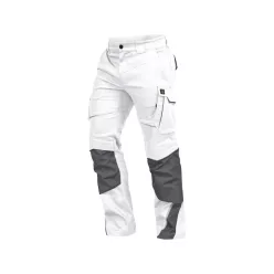 LEIB FLEX derekas munkanadrág fehér-szürke -24()