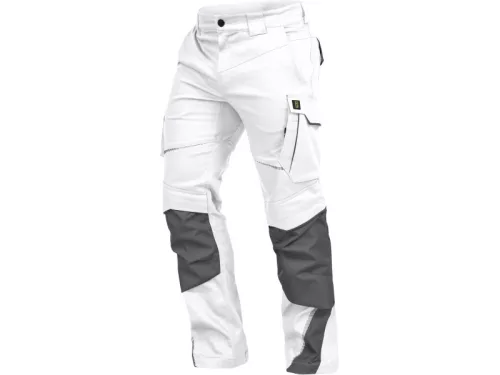 LEIB FLEX derekas munkanadrág fehér-szürke -46()