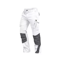 LEIB FLEX derekas munkanadrág fehér-szürke -60()