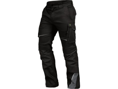 LEIB FLEX derekas munkanadrág fekete-szürke -48()