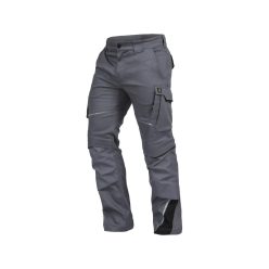 LEIB FLEX derekas munkanadrág szürke-fekete -98()