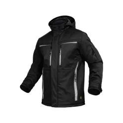 LEIB FLEX téli softshell kabát fekete -4XL()