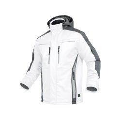 LEIB FLEX téli softshell kabát fehér-szürke -XL()