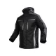LEIB FLEX téli softshell kabát fekete-szürke -5XL