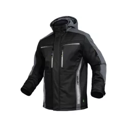 LEIB FLEX téli softshell kabát fekete-szürke -2XL()