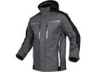 LEIB FLEX téli softshell kabát szürke-fekete -S()