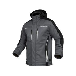 LEIB FLEX téli softshell kabát szürke-fekete -XL()