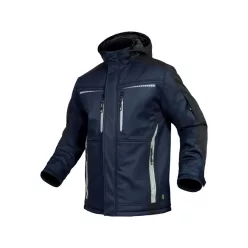 LEIB FLEX téli softshell kabát tengerkék-fekete -3XL()