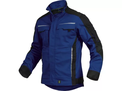 LEIB FLEX munkakabát királykék-fekete -3XL()