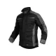 LEIB FLEX munkakabát fekete-szürke -6XL