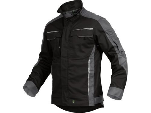 LEIB FLEX munkakabát fekete-szürke -L()