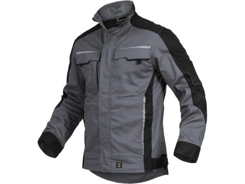 LEIB FLEX munkakabát szürke-fekete -5XL()