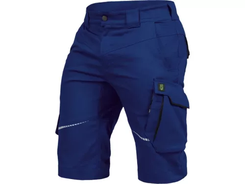 LEIB FLEX rövid munkanadrág királykék-fekete -44()