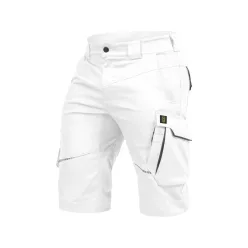 LEIB FLEX rövid munkanadrág fehér-szürke -42()