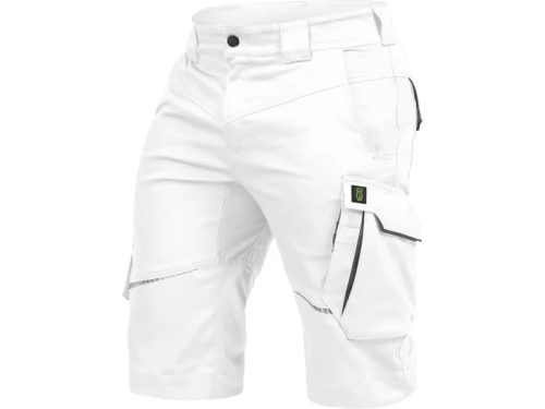 LEIB FLEX rövid munkanadrág fehér-szürke -44()