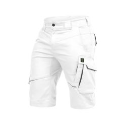 LEIB FLEX rövid munkanadrág fehér-szürke -52()