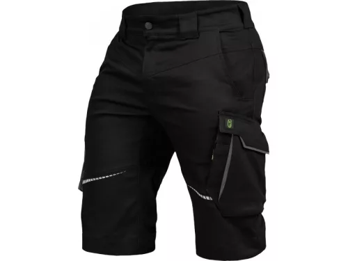 LEIB FLEX rövid munkanadrág fekete-szürke -40