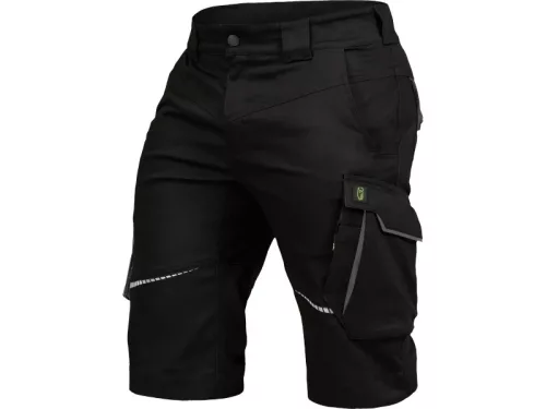 LEIB FLEX rövid munkanadrág fekete-szürke -46()